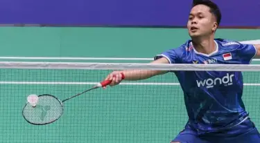 Ginting Tersingkir di Hong Kong Open 2025