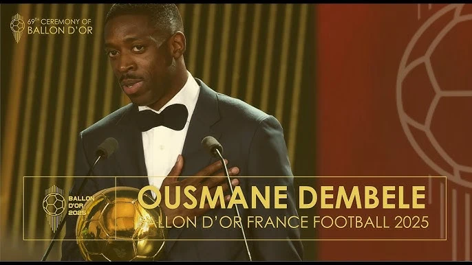 Resmi! Ousmane Dembélé Meraih Ballon d’Or 2025