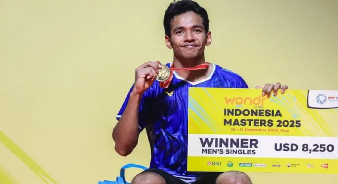 Chico Wardoyo Juara Indonesia Masters 2025