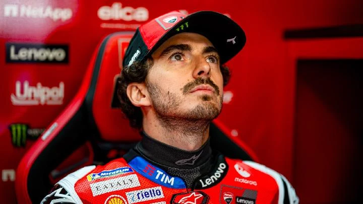 Francesco Bagnaia Melempem di MotoGP Catalunya 2025