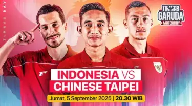 Match Indonesia vs China Taipei