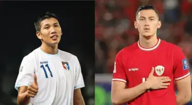 Jay Idzes siap menghadapi pemain senior Wu Chun-ching di laga FIFA Matchday