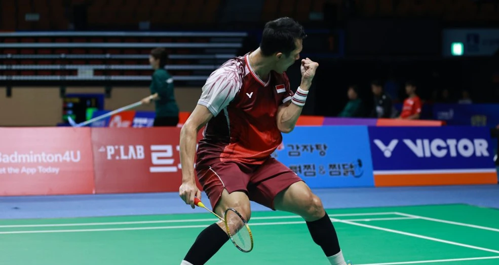 Jonatan Christie Tembus Semifinal Korea Open 2025