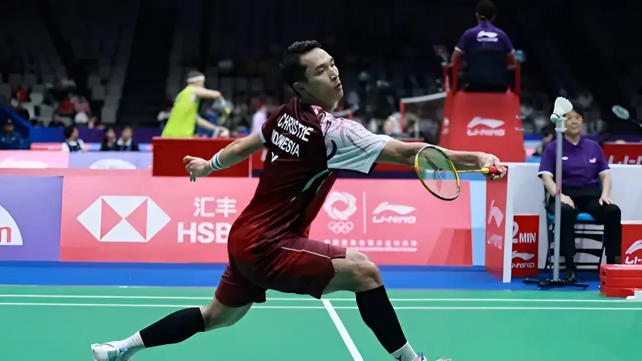 Hasil Buruk Jonatan Christie di China Masters 2025