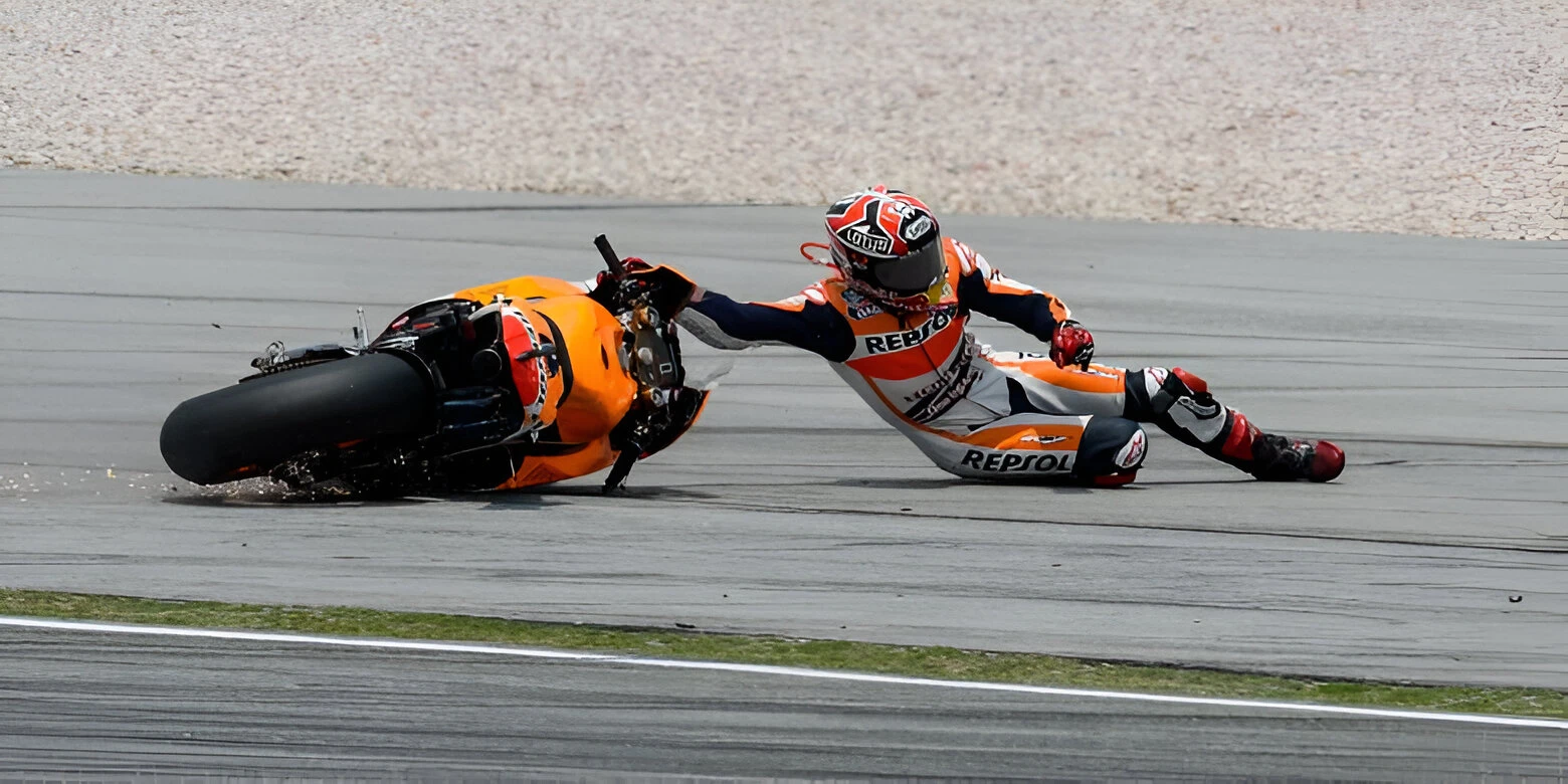 Kecelakaan Marc Marquez di Sirkuit Sepang MotoGP Malaysia
