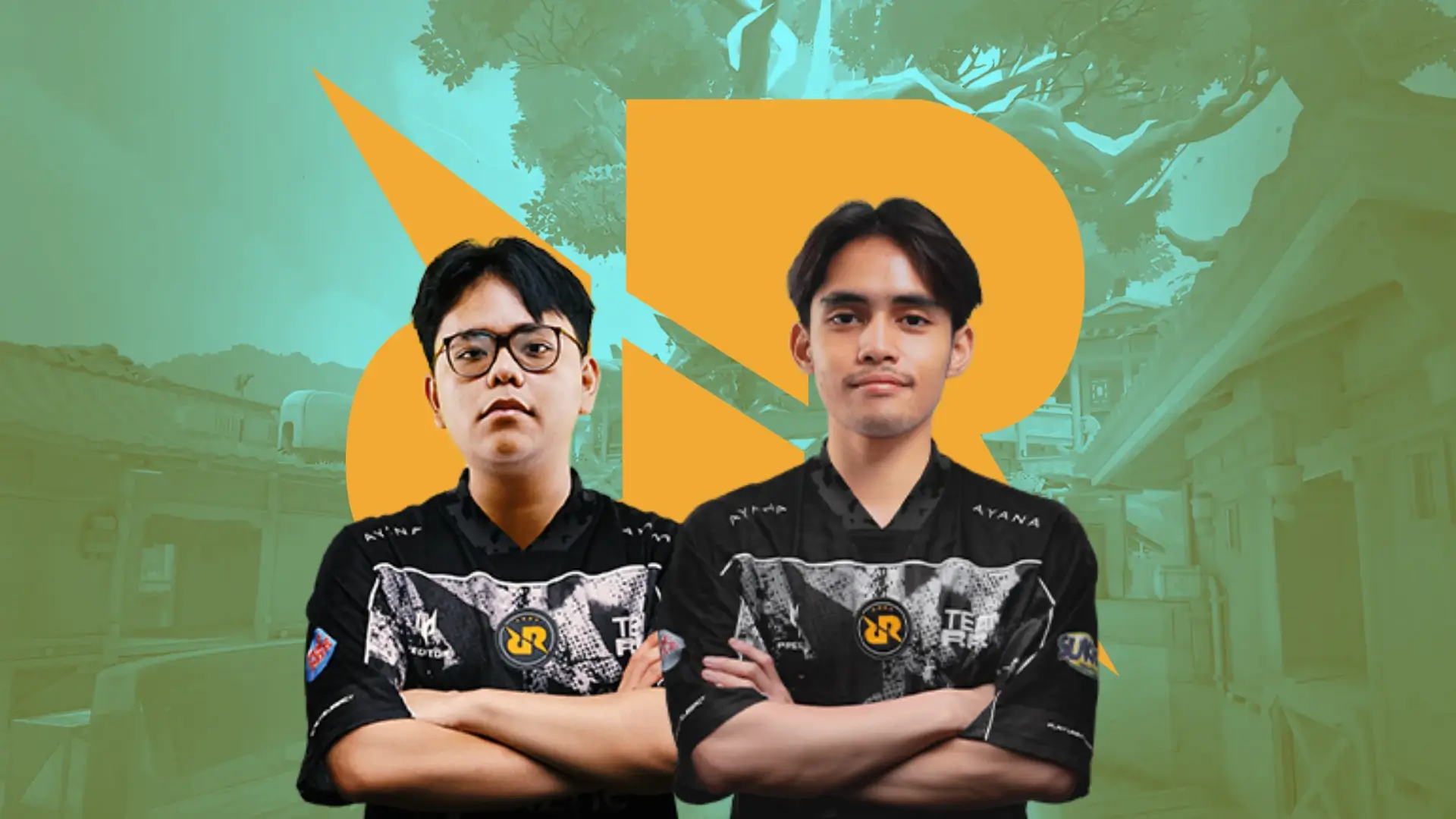 Natz and Zhar from RRQ Academy