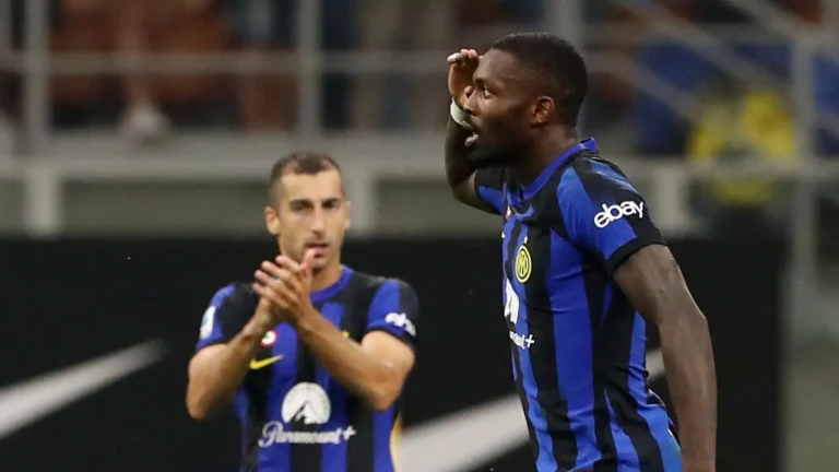 Serie A : Thuram Cetak Dua, Inter Menang 5–0