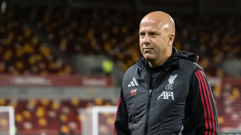 Arne Slot of Liverpool 2025/26