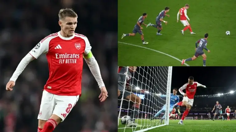 Arsenal Tundukkan Olympiacos 2-0: Martinelli & Saka Bersinar