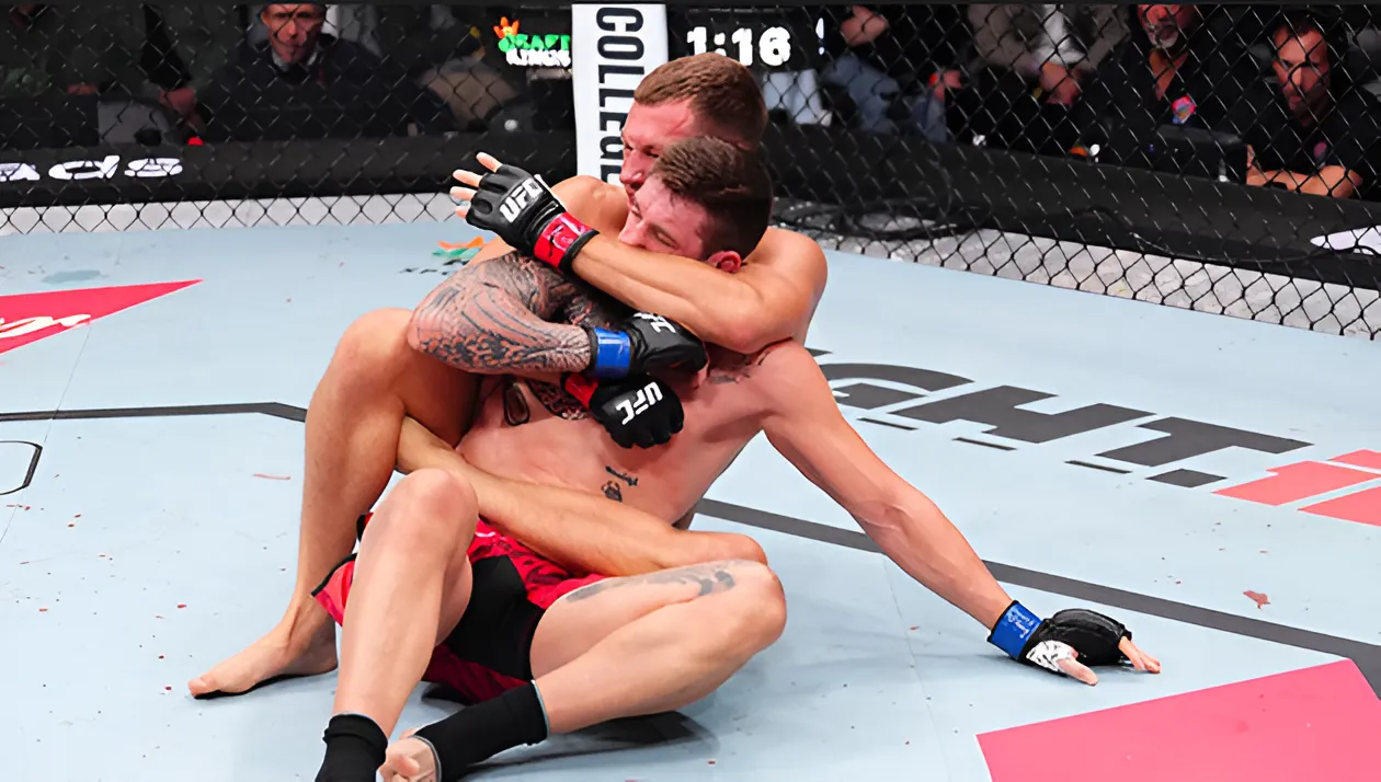 Brendan Allen kunci Reinier de Ridder di UFC Vancouver 2025