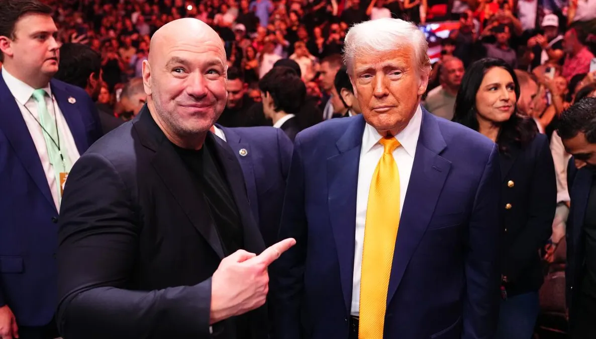 Dana White dan Donald Trump menghadiri acara UFC di Miami, membahas rencana pertarungan Fight Night pada 4 Juli di Gedung Putih