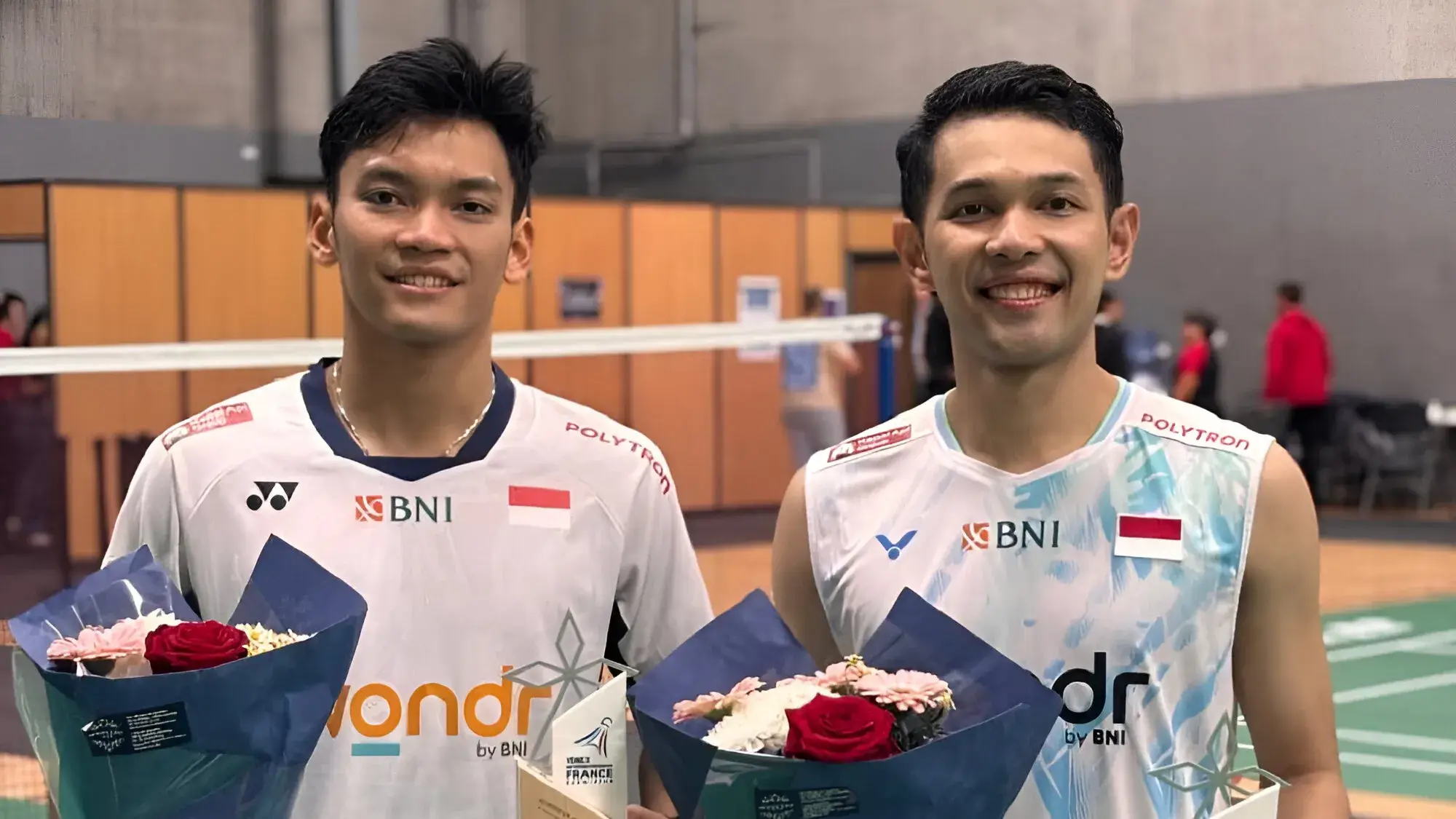 Ganda putra Indonesia, Fajar Alfian/Muhammad Shohibul Fikri, finis sebagai runner-up French Open 2025. –Dok. PBSI