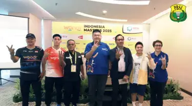 Indonesia Masters II 2025: 232 Pebulutangkis dari 15 Negara Siap Bertarung