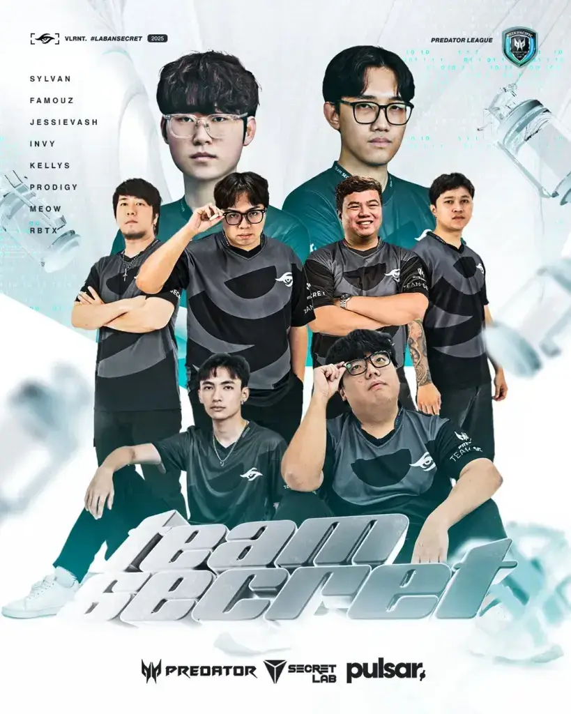 Team Secret announcement Valorant