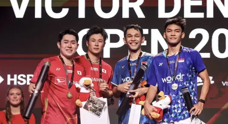 Denmark Open 2025: Fajar/Fikri Belum Puas, Akui Banyak Kesalahan di Partai Final. [Foto: Antara]