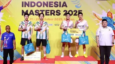 Dominasi Indonesia! Raih Empat Gelar di Indonesia Masters II 2025