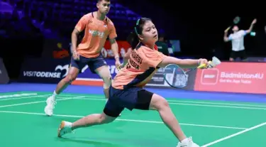 (Pasangan ganda campuran Jafar/Felisha semakin menunjukkan kepercayaan diri jelang French Open 2025 setelah menyingkirkan duet Denmark)