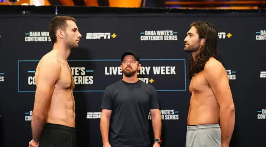 Mario Mingaj dan Wes Schultz face-off di DWCS Week 10 Las Vegas