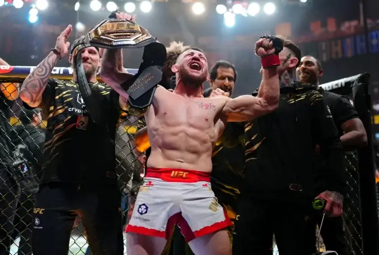 UFC 320: Dvalishvili Catat 20 Takedown, Kalahkan Sandhagen
