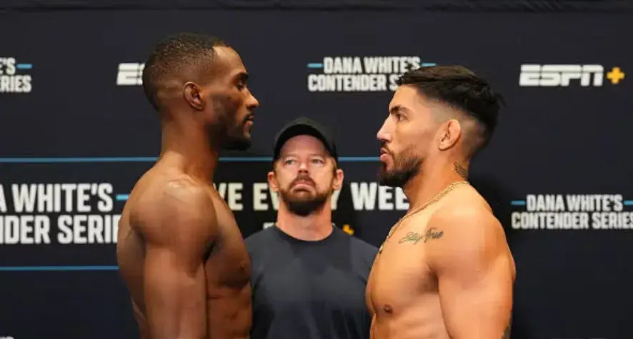 Michael Oliveira dan Victor Valenzuela face-off di DWCS Week 10 Las Vegas