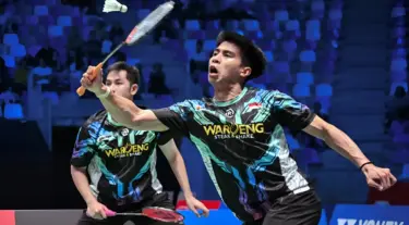 Sabar/Reza Melaju ke 16 Besar Hylo Open 2025 Usai Tundukkan Wakil Prancis