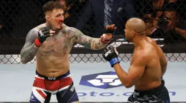 Aspinall Pertahankan Gelar UFC 321 lewat Insiden Kontroversial
