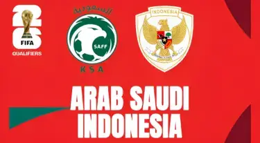 Indonesia vs Arab Saudi: Jadwal Siaran Langsung