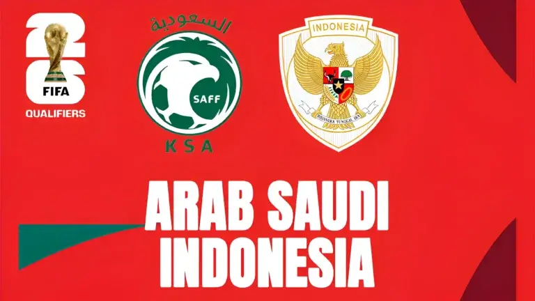 Indonesia vs Arab Saudi: Jadwal Siaran Langsung