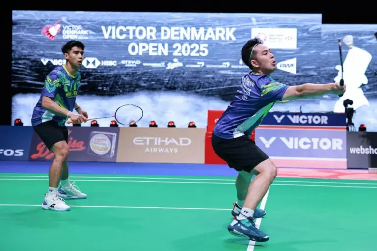 French Open 2025: Sabar/Reza Melaju ke Perempat Final Usai Taklukkan Rian/Rahmat