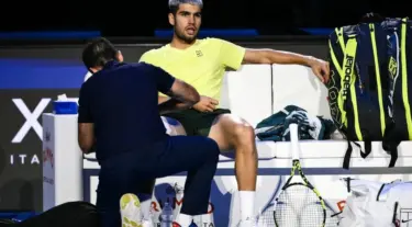 Alcaraz Mundur dari Perempat Final Piala Davis 2025