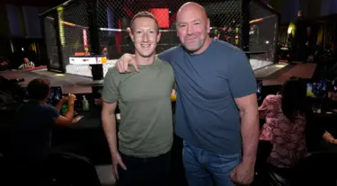 Dana White: Mark Zuckerberg Bisa Kalahkan Siapa Pun