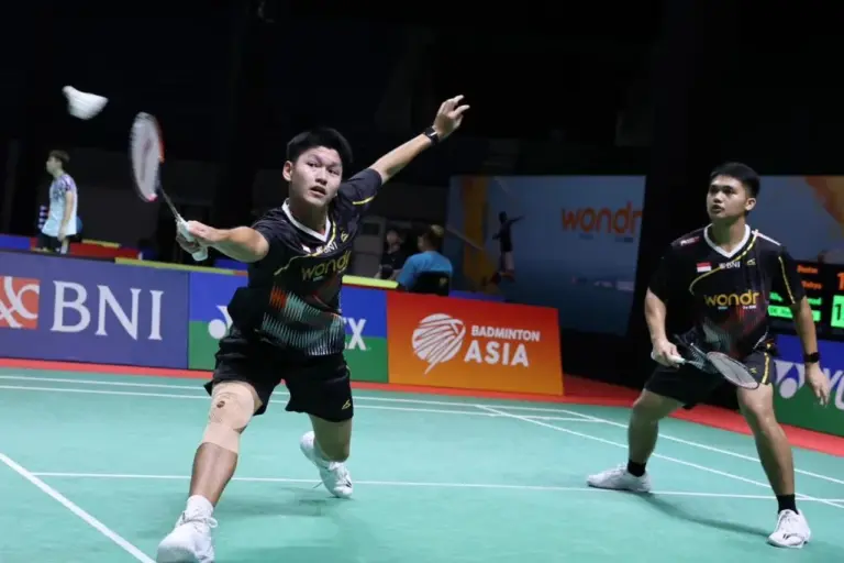 Dexter/Wahyu Harus Angkat Koper di R16 Wondr by BNI Indonesia IC 2025