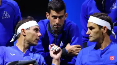Nadal Ungkap Pengaruh Federer & Djokovic dalam Karier