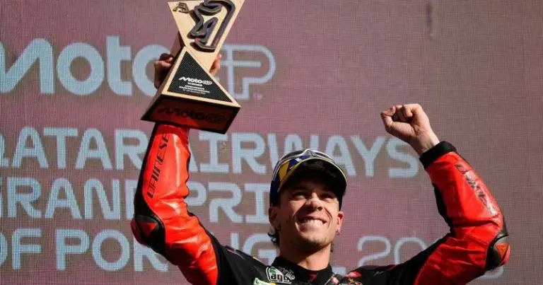 Marco Bezzecchi Teguhkan Keyakinan, Aprilia Raih Kemenangan Penuh di MotoGP Portugal 2025