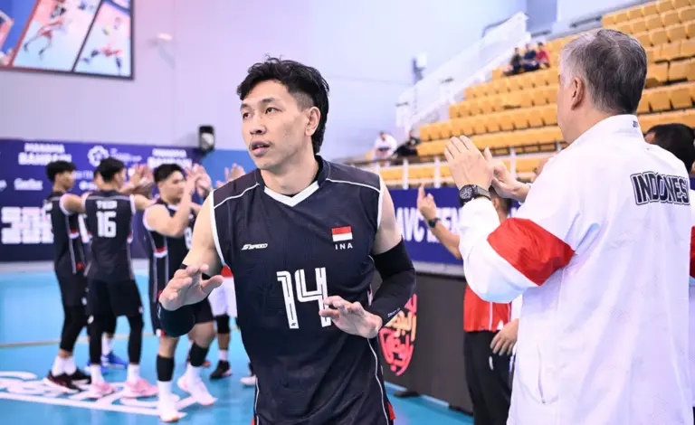 Farhan Halim of Indonesian Volleyball squad