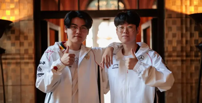 Gumayusi and Zeus at t1 2024