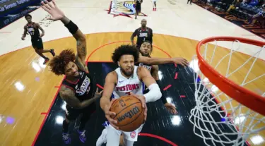 Detroit Pistons Puncaki Wilayah Timur Usai Kalahkan 76ers 111-108
