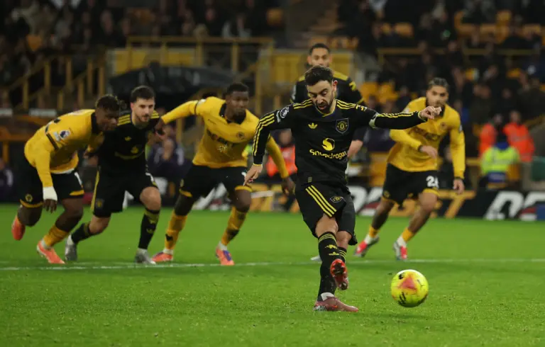 Hasil Pertandingan Liga Inggris Wolves vs MU: Fernandes Mengamuk, Setan Merah Naik Top 5