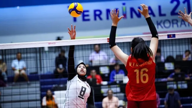 Start Sempurna Tim Voli Putri Indonesia di SEA Games 2025